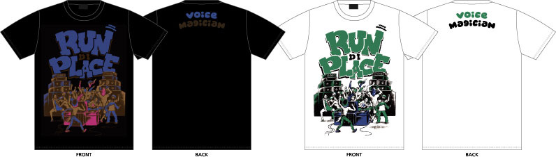 RUN DI PLACE Tシャツ