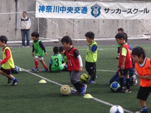 神奈中　サッカー教室