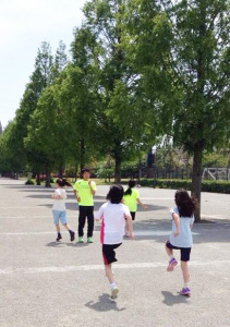 中井中央公園×湘南ベルマーレ　かけっこ教室